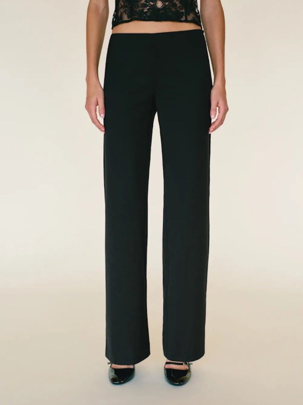 Reformation Vivienne Pants - Low Waist Straight Leg